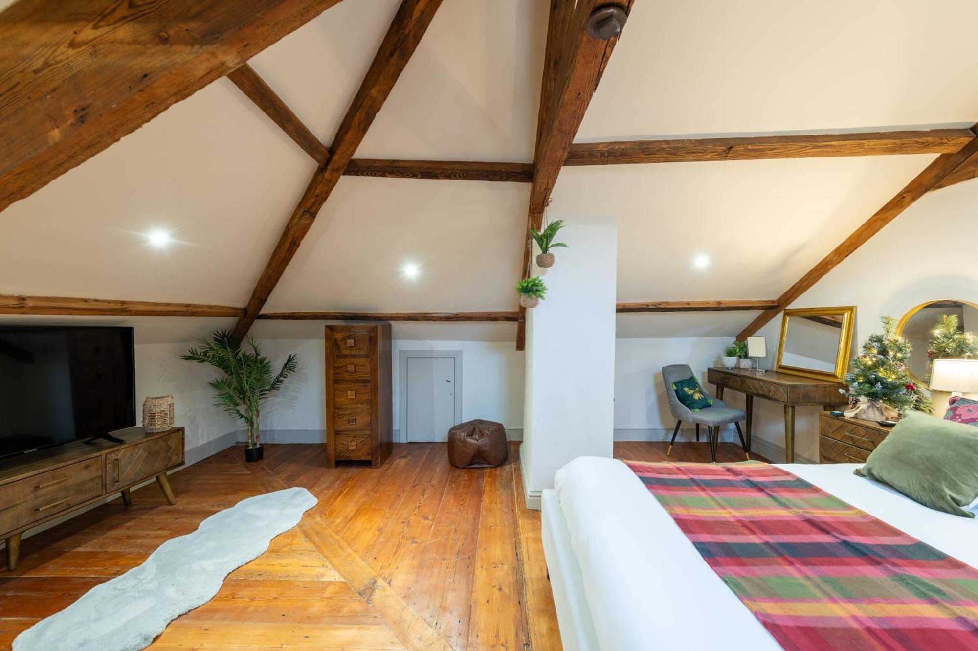 Hébergement de vacances Little Apple Cottage- Free Parking, Hot Tub, Fire, Town Centre